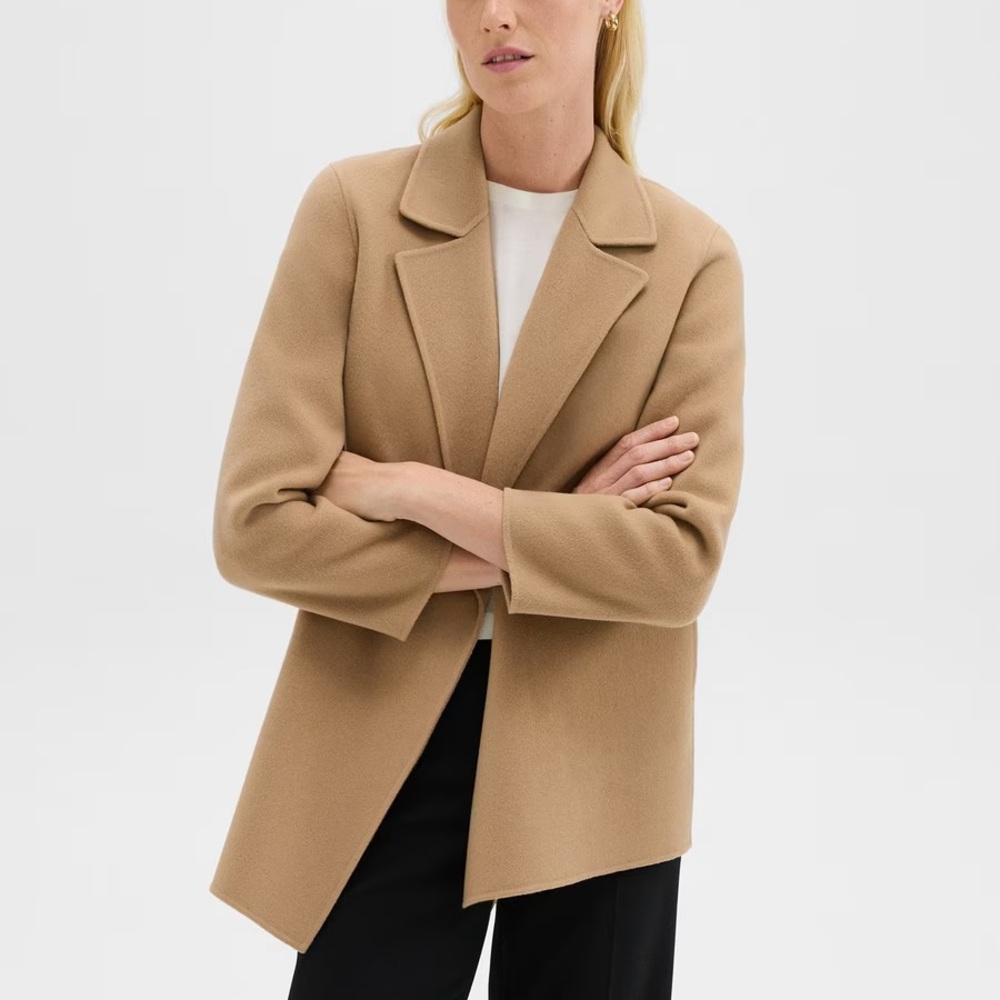 Theory Double Face Wool-Cashmere Jacket